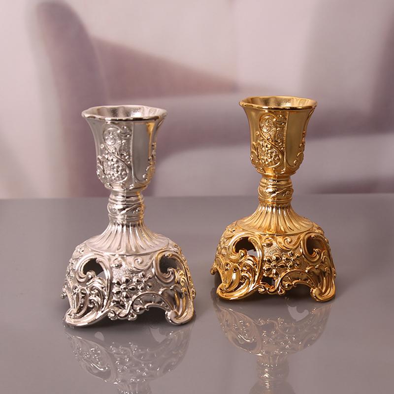 Iron Art Alloy Decorative Carving Pattern European Classical Style Handicrafts Desktop Ornaments Home Decoration