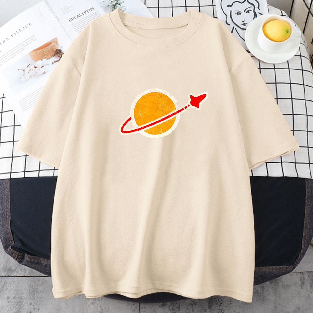 Space Lego T-shirt Graphic Printing Soft Tee-shirt Short Sleeve Aesthetic Tshirt Camisetas Unisex Tees 100%cotton Comfortable Tops