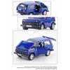1/32 Scale Lada NIVA Jeeps Diecast Car Model Toy, Pull Back Toy Vehicle with Sound and Light for Kids Toddler Boys Girls Gift Collection
