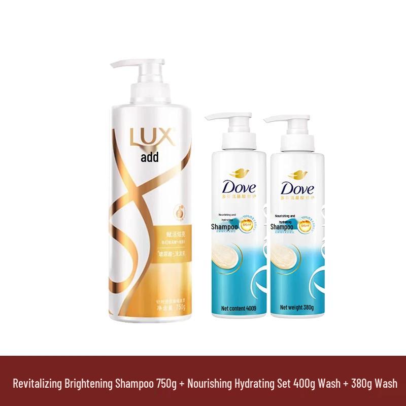 LUX Revitalizing & Nourishing Shampoo Set