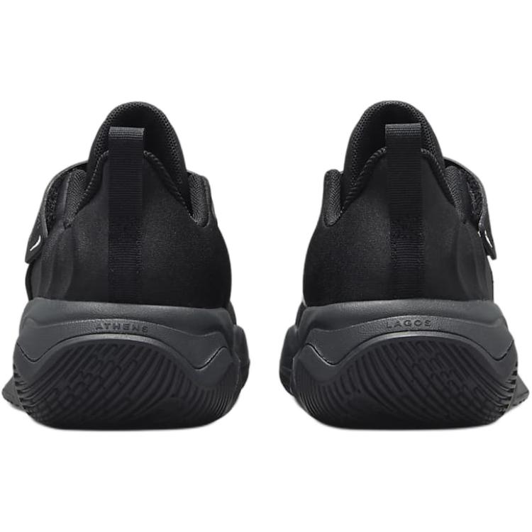 Nike Giannis Immortality 4 PS Black Kids Sneakers White Dark-Smoke-Grey FZ6733-001