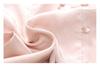 Mom's Elegant Chinese-Style Satin Embroidered Lace Shirt with Three-Quarter Sleeves
