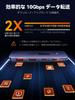 10Gbps Hub with 4 Ports 2 USB Gen 2 Hub with 2 and 2 10G Data Expansion Dock with 1M Nylon Braided Compatible with MacBook iPad iPhone Galaxy and More
