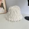 Autumn and Winter Fairy Atmosphere Bucket Hat Femininity Warm Versatile Show Face Small Plush Basin