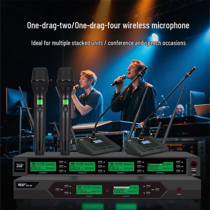 Veisure DC Wireless Conference Microphone System (CN version)