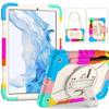 Case For Samsung Galaxy Tab S11 A11 8.7 A9 Plus A8 A7 Lite Heavy Duty Shockproof Kids Tablets Cover Hand Shoulder Straps