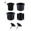 6/8/12Pcs Umbrella Stand Parts Replacement Weather-Resistant Parasol Stand Accessories Heavy Duty Umbrella Base Bracket with M8 Screws