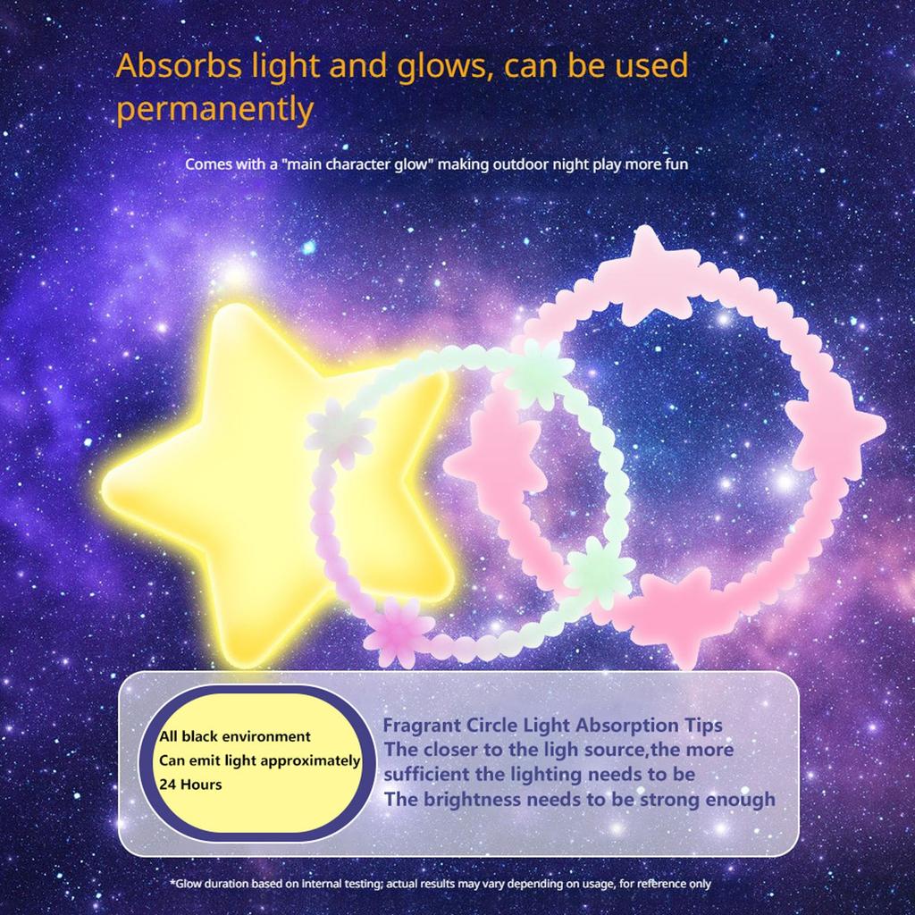 Lysende myggmiddelarmbånd Anti-bitt Barn Voksen Utendørs Insektmiddelarmbånd