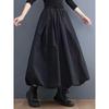 Solid Color Fluffy Half Body Skirt Pants Solid Puffy Skirt Pants