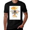 Bee Happy Tshirt Breathable Mesh Panel Tshirt