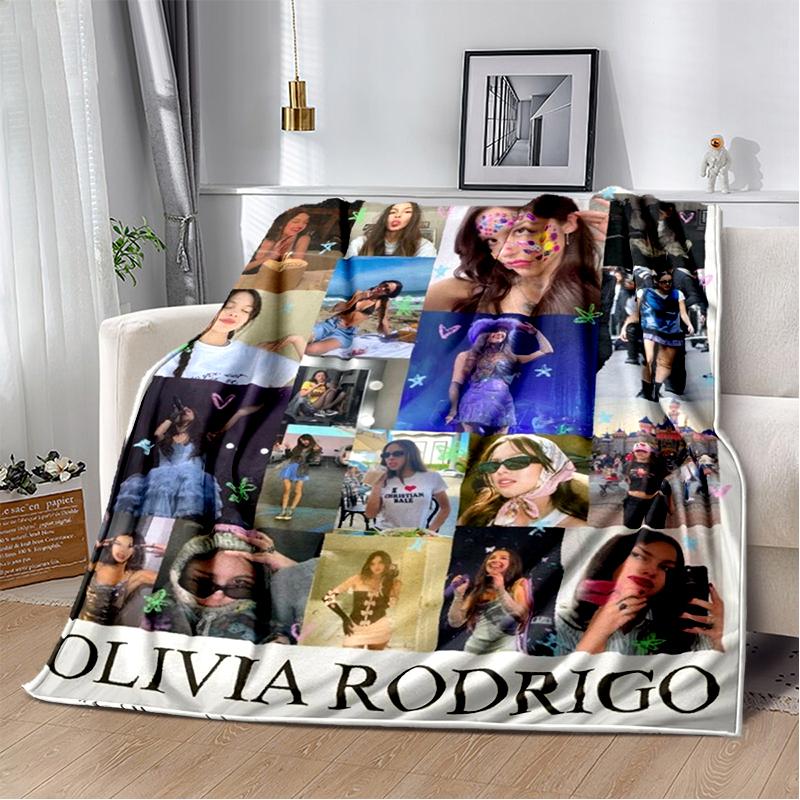 OR Olivia Rodrigo SOUR GUTS 3D Singer Soft Flannel Blanket for Beds Bedroom Sofa,Throw Blanket for Cover Gift Office Picnic