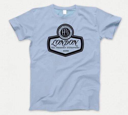 

London Records T Shirt 646 Full Frequency Stereophonic Sound Label Decca Buddah 4XL