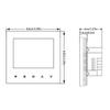 Practical Programmable Intelligent Thermostat Remote Controlled for Gas Wall Mounted Boiler and Floor Heating Systems