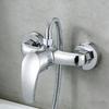 1pcs Hot and Cold Mixing Valve Bathroom Bathtub Faucets 304 Stainless Steel Wall Mounted Shower Faucets Plumbing Valve Switch