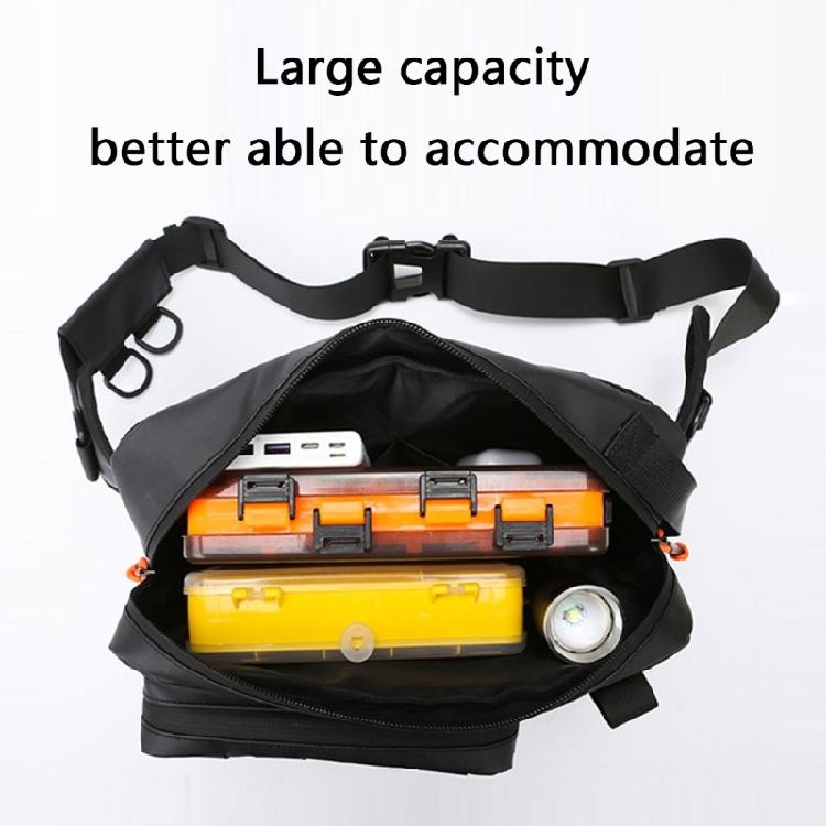 Multifunctional Pack for Outdoor Fishing Travel Sports Waist Bag Shoulder Bag Fishing Equipment Bag