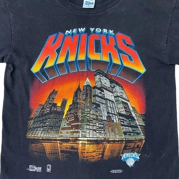 NBA Винтаж Нью-Йорк Никс классическая унисекс Мужская Женская S-5XL Унисекс Футболка L