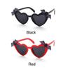 Disco Party Decoration Heart Sun Glasses Bat Wings Decor Halloween Costume Eyewear for Women