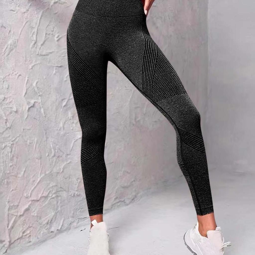 TY High-Waisted Seamless Yoga Pants - Butt-Lifting, Tight, High-Elastic Fitness Leggings