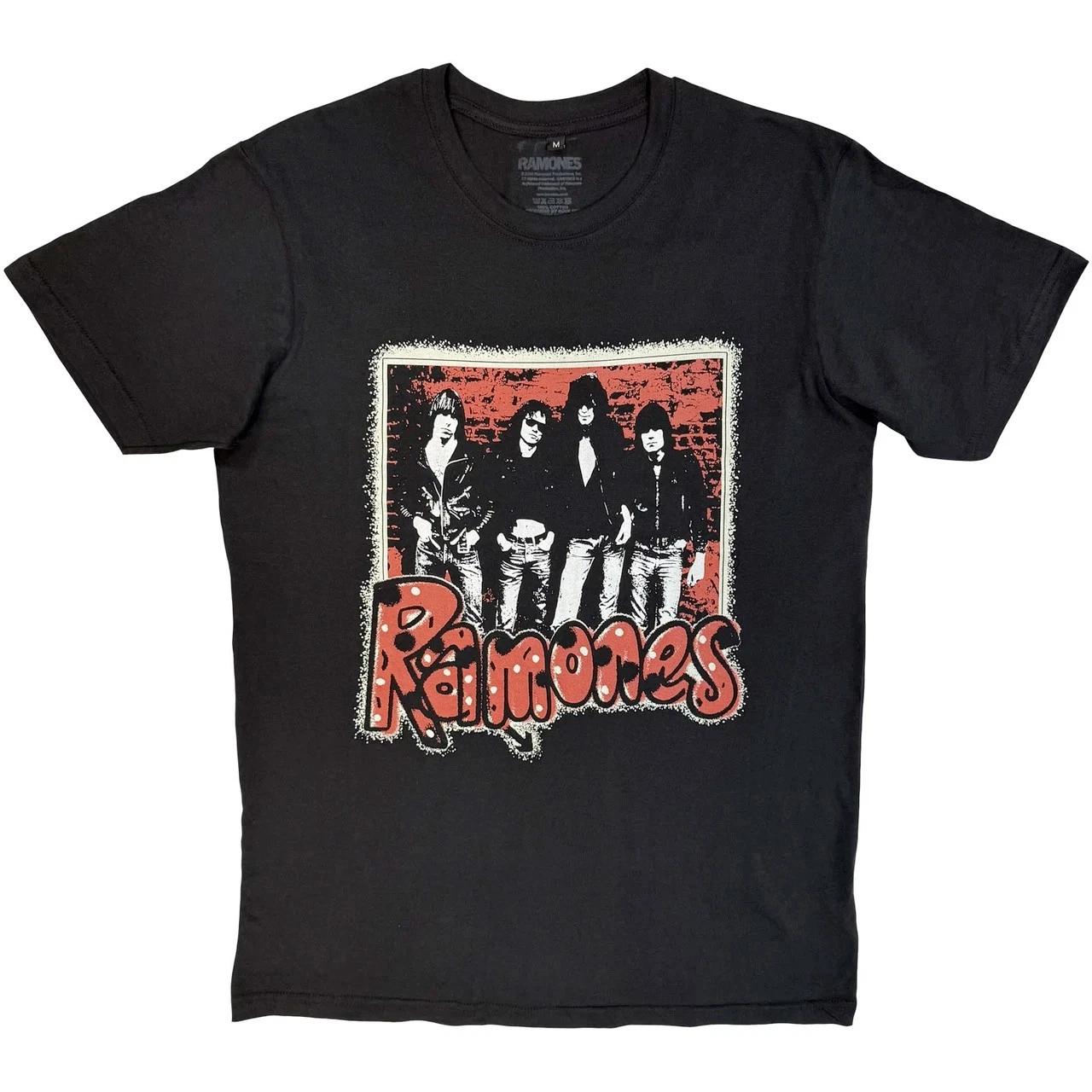 Ramones - Graffiti - Black Carbon t-shirt L