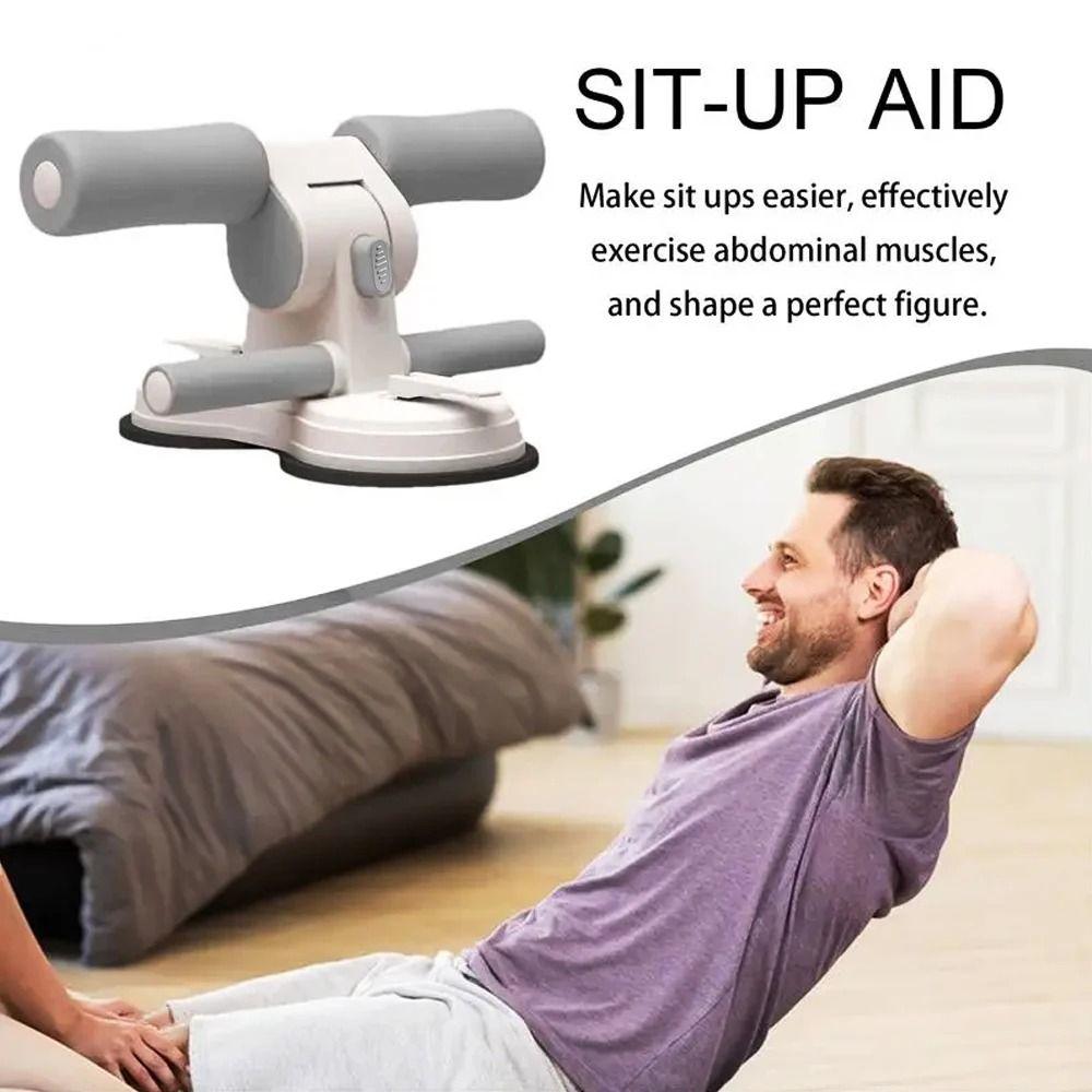 3 Levels Adjustable Suction Cup Sit-Up Aid Portable Exercise Abdominal Foot Immobilizer  Gym