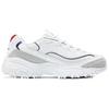 Skechers DLites 1.0 Simples Cómodas Duraderas de Caña Baja Zapatillas Estilo Papá Mujer Blanca 150231-WNVR