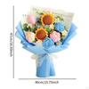 Artificial Crochet Flower Bouquet As a Decorative Piece for Home and Events Gift Idea