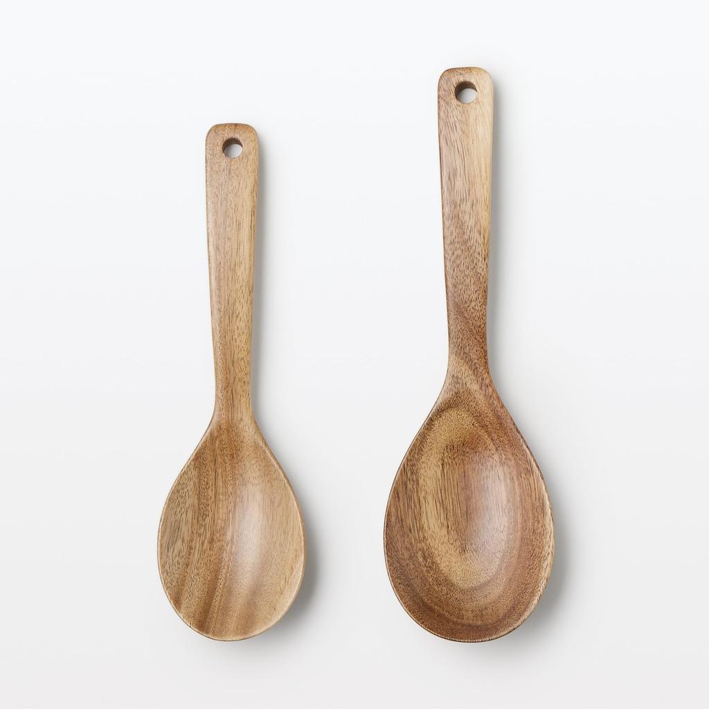 MUJI Acacia Small Serving Spoon 83913236