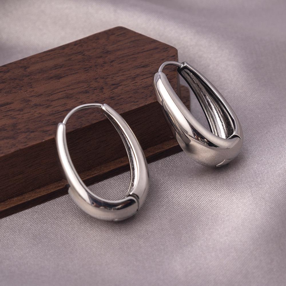 Cercei cu ac din argint 925: Cercei Stud & Hoop Versatili de Lux High-end pentru Navetă și Stil