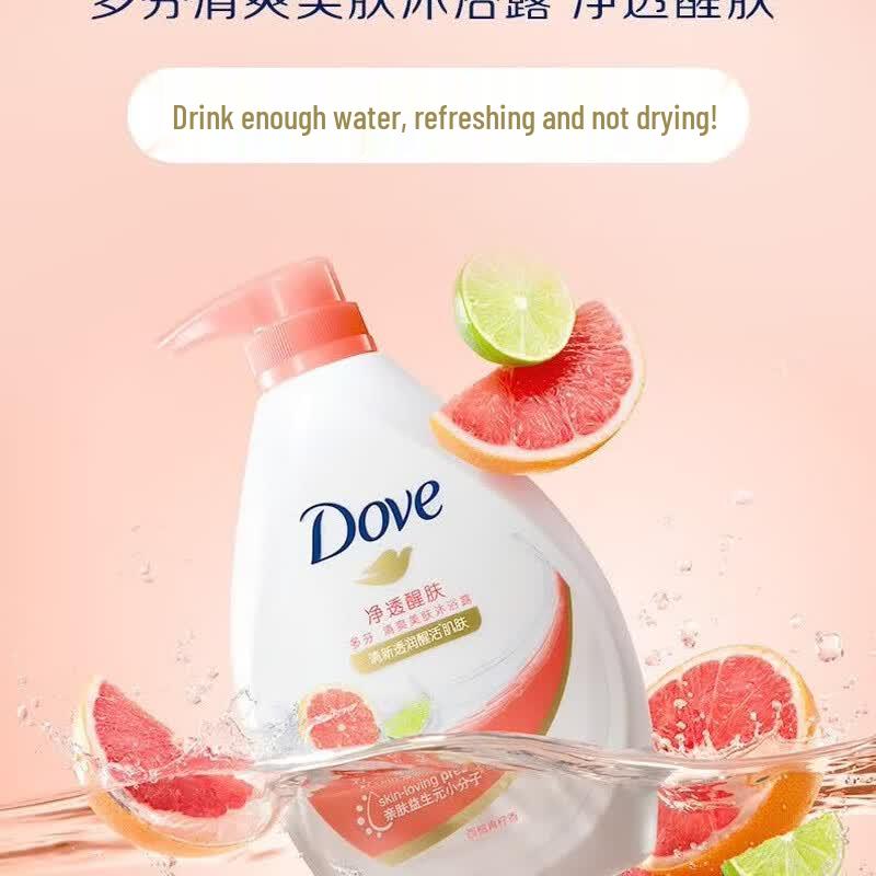 Гель для душа Dove Clear & Refreshing
