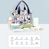 Large Capacity Mommy Bag Printed Baby Care Bag Multifunctional Baby Diaper Bag  Travel