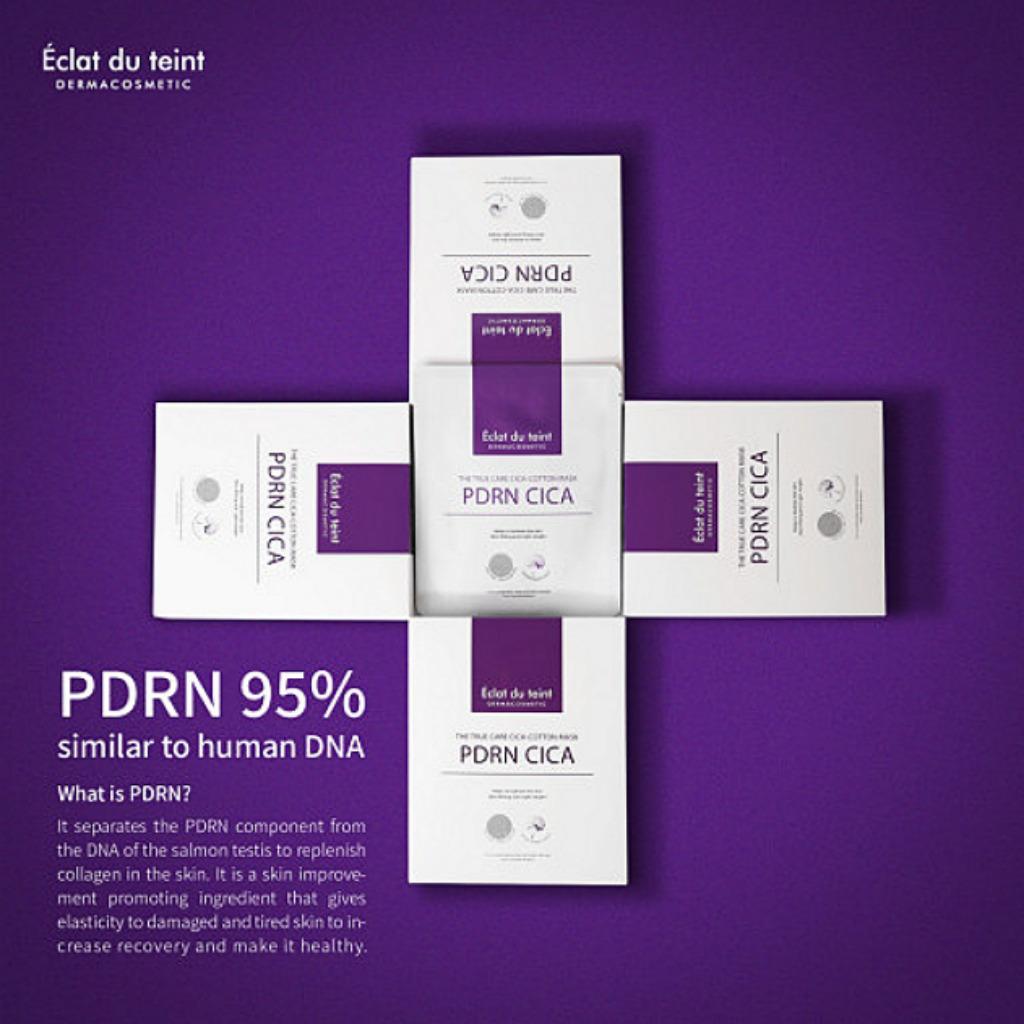 Eclat Du Teint THE TRUE CARE CICA - COTTON MASK 30g 5ea