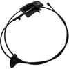 New 912-041 Replacment Hood Release Cable with Handle Fit 1987-1991 F-Series F-150 F-250 F-350 Bronco/Hood Release Latch Lock Cable Wire E7TZ16916A