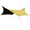 Deerest Hexa Tarp SHARK Solar Block Coating Shading UV Cut Rate Sunshade Protection Highly Adjustable Open Feeling Sunshade Windproof Rainproof