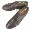 80s-90s Vintage/VAN SCHAFFELAER Premium Leather Full Brogue Wingtip Shoes Burgundy 28.5-29.5 Goodyear Welt(USED)