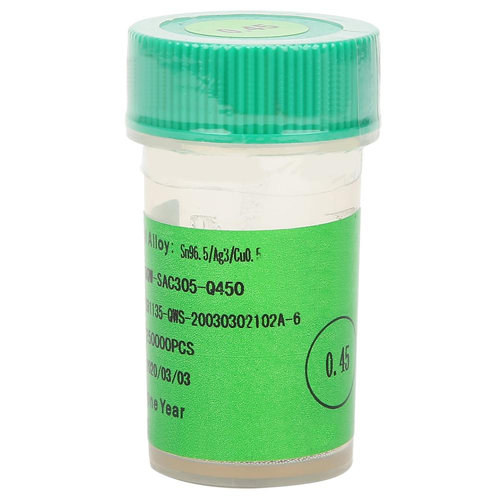 

Free Solder Ball Tin Shpere 25W for PCB Board Soldering Reballing Accessories 0.45mm