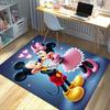 1pc. Cute Mickey & Minnie Mouse Love Heart Home Office Chair Rug Outdoor Carpet Giftz041124