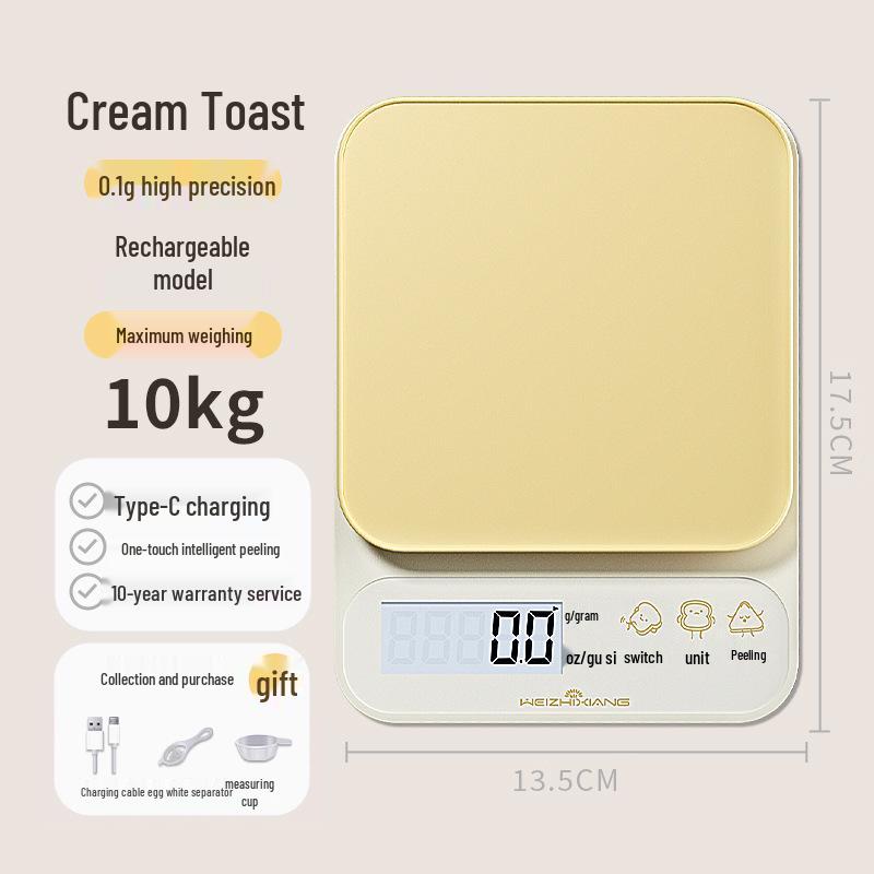 2025 High Precision Digital Kitchen Scale for Baking and Food Weighing