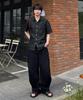 MINDBRIDGE Linen-Like Denim Oversized Daily Short Sleeve Shirt - 3 Colors