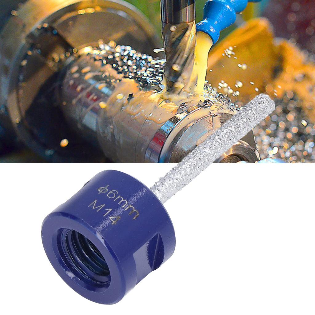 Finger Bit Vacuum Brazing Welding Milling Cutter Thrd for Porcelain Hard Ceramic