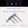 100PCS  M4.2(#8) Drilling Screws, 410 Stainless Steel, for Metal and Wood Finishing, Construction, Production and Maintenance