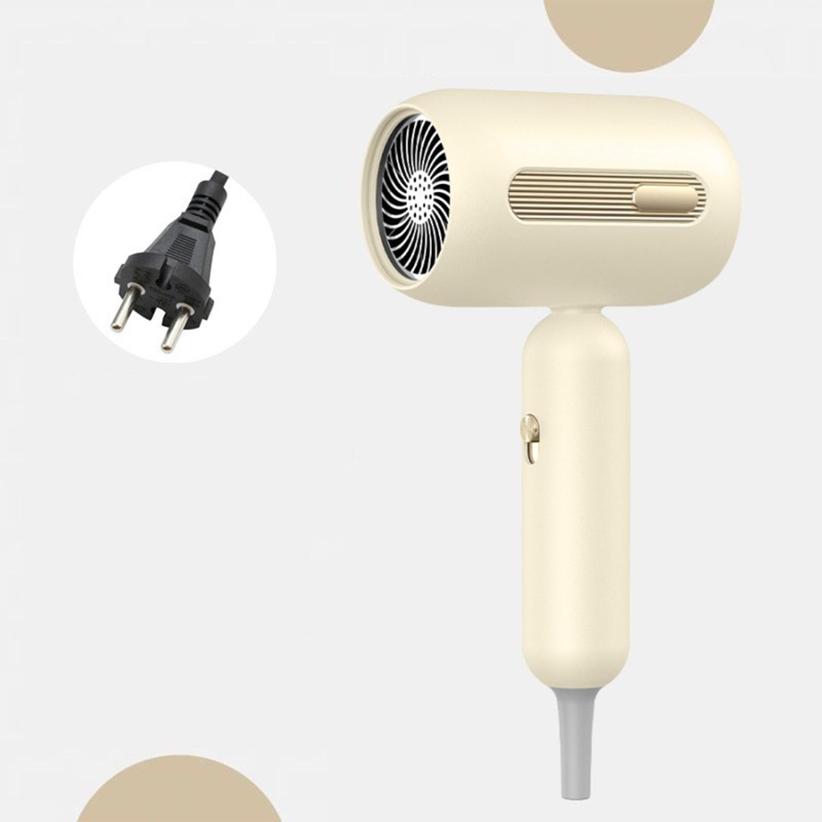 

Фен для домашнего использования, студенческого общежития, маломощный фен для ухода за волосами горячим и холодным воздухом cornsilk EU plug