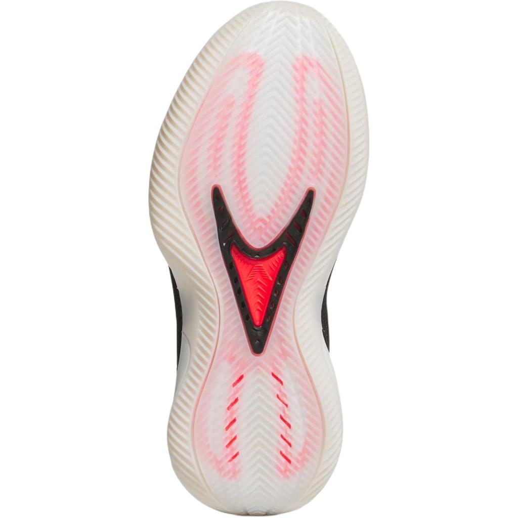 Adidas Ae2 Bequeme Passform Niedrige Top Kinder Basketballschuhe Unisex Sneaker Core-Black JR9377