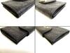 Authentic Salvatore Ferragamo Gancini Black Leather Flap Long Wallet #b127  Open box