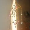 1 Piece, Colorful Metal Rainbow Star Moon Wind Chimes, Sun Catcher Outdoor Window Home Decoration Garden Car Pendant