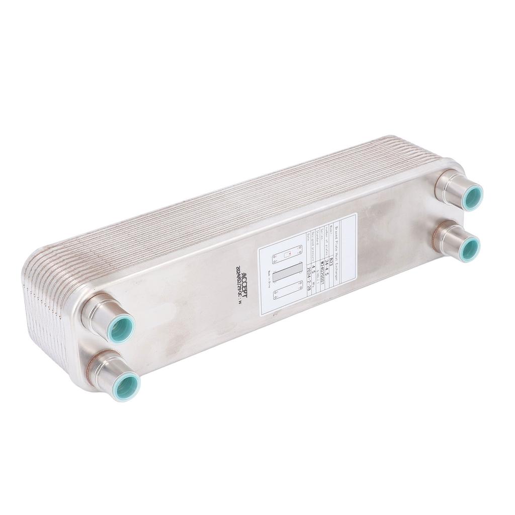 Plattenwärmetauscher Edelstahl Gelötet 4,5MPa Würzekühler für Bier Wasser Labor