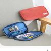1Pcs Multifunctional Pencil Case Student Plate Tray Box Corduroy Pencil Box Large Capacity Cute Creative Multi Functional Storage Box