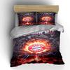 FC Bayern Munich Bedding Set Bedding Set (1 Duvet Cover, 2 Pillowcases, Duvet Not Included)