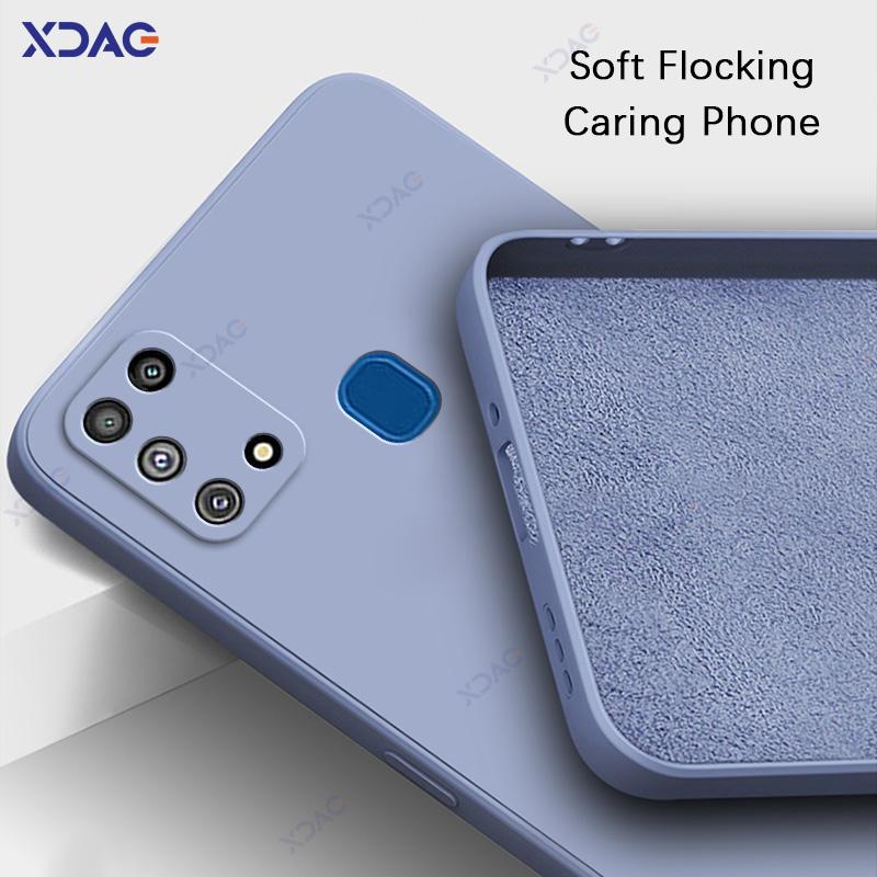 Luxuriöse, modische und süße Schutzhülle für Samsung Galaxy M31 Prime F41 SamsungM31 SamsungF41 360 weiche, quadratische Handytaschen aus flüssigem Silikon