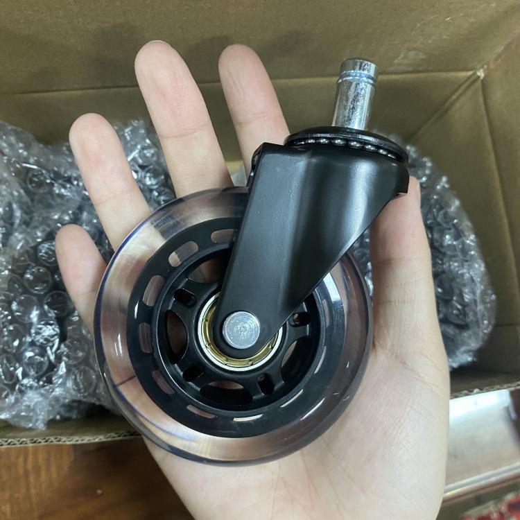 SGY Contemporary Design 50mm PP Wheel PU Brake Swivel Casters >90kg Load Capacity for Hotel Office Home Outdoor Use