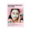 I Dew Care Heartleaf Tonmaske - Yoga Kitten | Abwaschbar, Für zu Unreinheiten neigende Haut Mit Kaolin, Herzblatt, Teebaumextrakt, Home Spa, 75ml